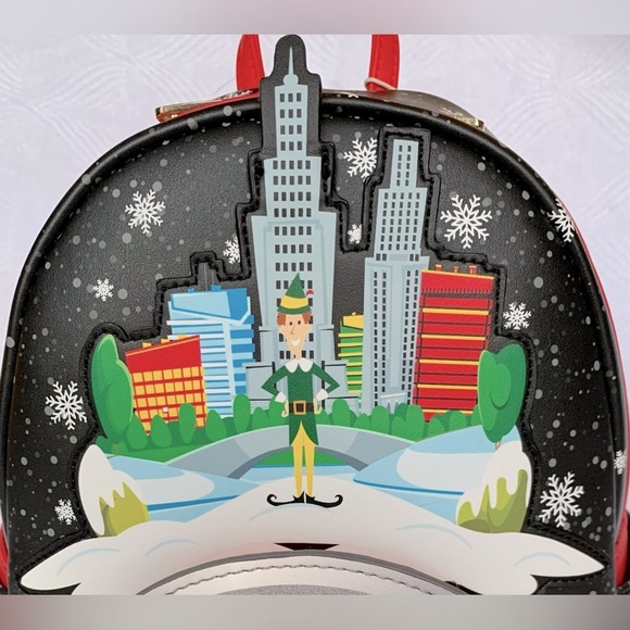 Loungefly Buddy The Elf Light Up Clausometer Backpack - Picture 8 of 13